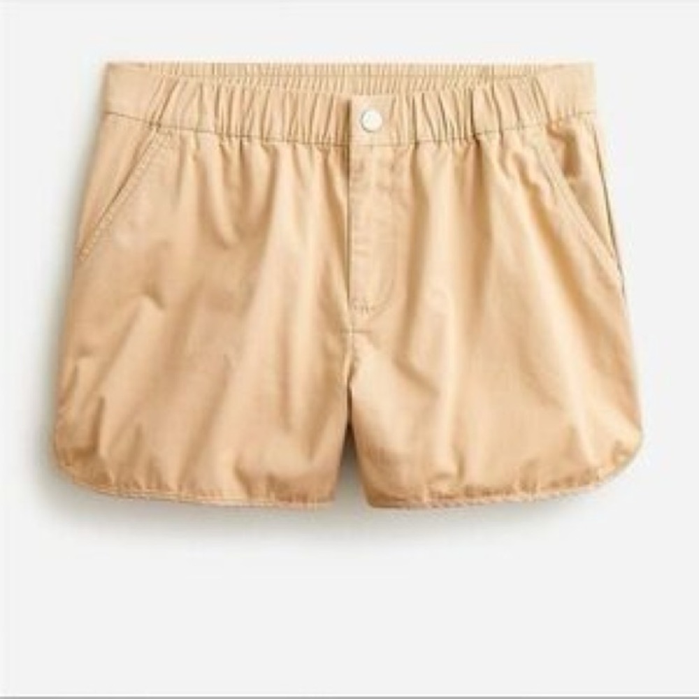 J.Crew pull on shorts lightweight chino EUC